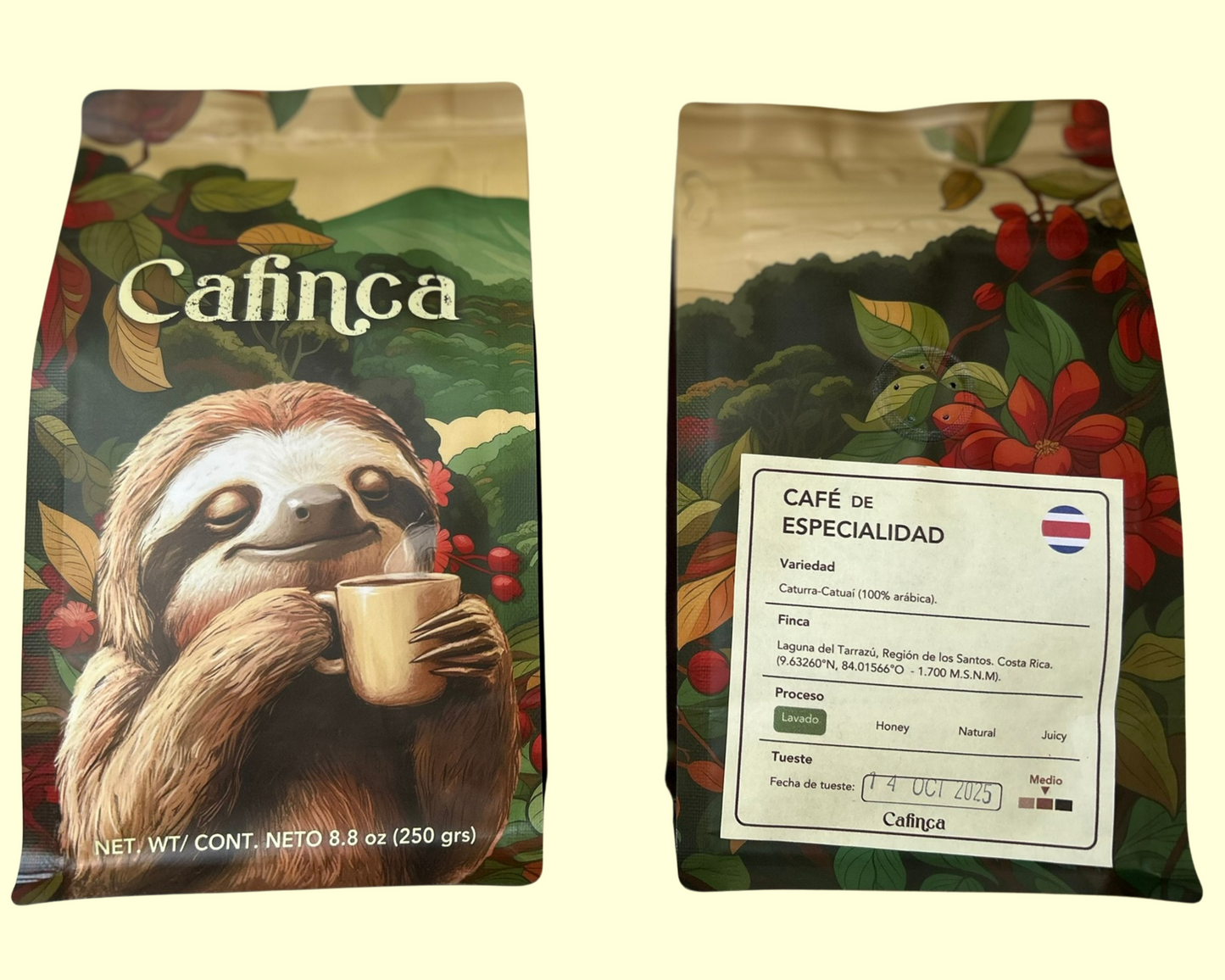 250 g Café de Costa Rica Proceso Lavado